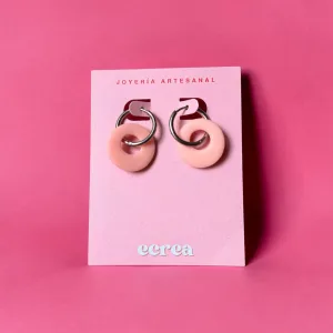 Charm donut rosa